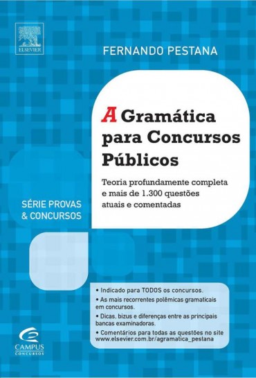 A Gramática Para Concursos Públicos – Fernando Pestana